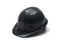 Pyramex HP14111 Black SL Series Cap Style Hard Hat Standard Shell 4-Point Ratchet SuspensionBlack SL Series Cap Style Hard Hat S