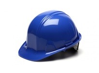 Pyramex HP14160 Blue SL Series Cap Style Hard Hat Standard Shell 4-Point Ratchet SuspensionBlue SL Series Cap Style Hard Hat Sta