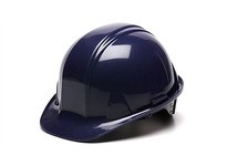Pyramex HP14165 Dark Blue SL Series Cap Style Hard Hat Standard Shell 4-Point Ratchet SuspensionDark Blue SL Series Cap Style Ha