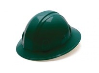 Pyramex HP24135 Green SL Series Full Brim Hard Hat | Durable Safety Gear