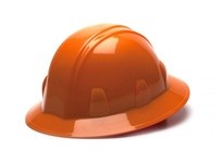 Pyramex HP24140 Orange SL Series Full Brim Hard Hat | Durable Safety Gear