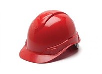 Pyramex Ridgeline HP44120 Red Cap Style Hard Hat 4-Point Ratchet SuspensionRidgeline Red Cap Style Hard Hat 4-Point Ratchet Susp