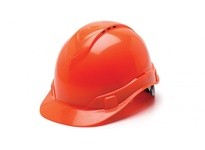 Pyramex Ridgeline HP44141V Hi Vis Orange Hard Hat | Durable & Safe