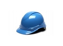 Pyramex Ridgeline HP44162 Light Blue Cap Style Hard Hat 4-Point Ratchet SuspensionRidgeline Light Blue Cap Style Hard Hat 4-Poin