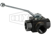 Dixon HPBV10-3WAY High Pressure Full-Bore 3-Way Ball Valve | YarinInd