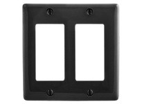 Hubbell Wiring HPS2347BK WALLPLATE 2-G STYLE SW 347V BK | Industrial Supplies