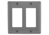 Hubbell Wiring HPS2347GY WALLPLATE 2-G STYLE SW 347V GY | Industrial Supplies