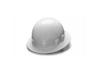 Pyramex HPS24110 White SL Series Sleek Shell Hard Hat Full Brim 4-Point Ratchet SuspensionWhite SL Series Sleek Shell Hard Hat F
