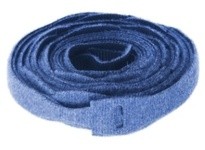 Hubbell Wiring HPWCVFBL5 Cable Management Fastener Velcro 5" BL 10PK | Industrial Supplies