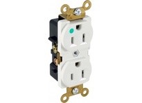 Orbit HR15-I 15A HOSPITAL GRADE DUPLEX REC. IVORY