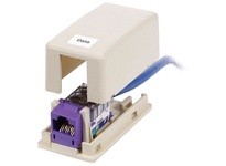 Hubbel Wiring HSB1OWP Station UL Plenum Rated Surface Mount Box | Industrial Supplies