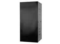 Hubbell Wiring HSQ48S26 CABINET QUADCAB WALLMNT 4'HX26"D SOL BK