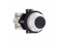 Cutler Hammer HT8AAHAB Flush Pushbutton Black with 1NO-1NC | YarinInd