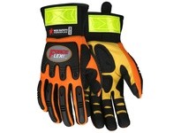 MCR HV100M ForceFlex Hi Vis Clarino Synthetic Leather | YarinInd