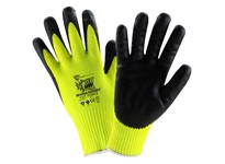 HVG710SNF/S Barracuda 10 Gauge Hi-Vis HPPE Black Microfoam Nitrile Palm