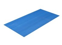 Crown HVR0024OB 667 Series Sani-Tred Ocean Blue 2 Feet x 40 Feet Roll | Durable Industrial Flooring