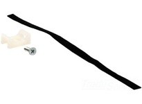 Hubbell Wiring HVSCTW CABLEMGT VLCRO CBL TIE WOODSCRW BK 10PK