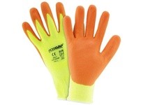 HVY710HSNF/2XL PosiGrip Hi-Vis Yellow HPPE Orange Foam Nitrile Palm
