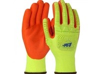 HVY710HSNFB/M R2 Hi-Vis Yellow HPPE Orange Foam Nitrile Palm TPR Kevlar