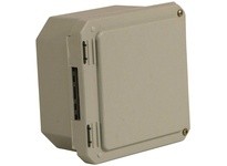 WIEGMANN HW-70705CHSC N4X CONT HINGE 2 SCR CVR 7X7X5 FGL -OPAQ