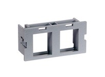 Hubbell Wiring HWM2KGY10 PLATE MODULE WM 2A 2PORT 10PK GY