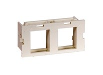 Hubbell Wiring HWM2KI10 PLATE MODULE WM 2A 2PORT 10PK IV