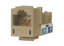 Hubbell Wiring HXJ5EEI JACK HXJ CAT5E 8POS UNI A/B EI | High-Quality Networking Solutions