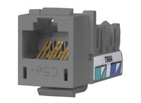 Hubbell Wiring HXJ5EGY25 JACK HXJ CAT5E 8POS UNI A/B GY 25PK | High-Quality Industrial Supplies