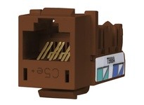 Hubbell Wiring HXJ5ENB25 JACK HXJCAT5E8POSUNI A/BN | YarinInd