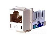 Hubbell Wiring HXJ5ETI25 JACK HXJ CAT5E 8POS UNI A/B TI 25PK