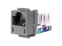 Hubbell Wiring HXJ6GY JACK HXJ CAT6 8POS UNI A/B GY