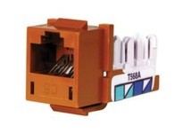 Hubbell Wiring HXJ6OR25 JACK HXJ CAT6 8POS UNI A/B OR 25PK