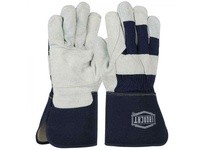 IC8DP/L IRONCAT Premium Split Leather Double Palm Kevlar Sewn Gauntlet