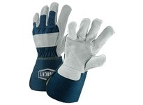 IC8DP/XL IRONCAT Premium Split Leather Double Palm Kevlar Sewn Gauntlet
