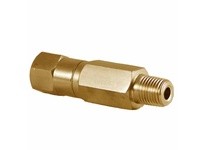 Mako ICB32F2F 1/4" FxF - Inline Check Valve - 3, 000 PSI - 7-9 PSI Crack - Brass