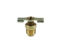 Coilhose ID04 1/4" MPT Drain Cock Brass Pipe Fitting | YarinInd