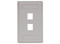 Hubbell Wiring IFP12OWV1D1 PLATE WALL FLUSH 1-G 2P | YarinInd