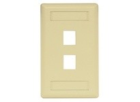 Hubbell Wiring IFP12TI PLATE WALLFLUSH1-G2PORTTI | High-Quality Wall Plate