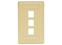 Hubbell Wiring IFP13TI PLATE WALLFLUSH1-G3PORTTI | High-Quality Wall Plate