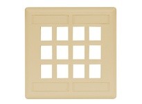 Hubbell Wiring IFP212EI PLATE WALL FLUSH 2-G 12PORT EI | Industrial Supplies