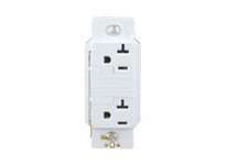 Cooper Eaton IG1210W TVSS Receptacle IG Duplex 20A 125V SurgeBloc White | High-Quality Electrical Supplies