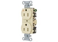 Hubbell Wiring IG15CRI COMM 15A SIDE WIRED IG DUPLEX | Reliable Supplies