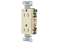 Hubbell Wiring IG15DRI COMM STYLE LINE S&B WIRED 15A IG DUP IV