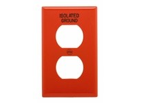 Cooper Eaton IG5132RN-BOX Wallplate 1G IG Duplex Receptacle Nylon Std OR