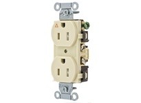 Hubbell Wiring IG5252ITR COMM 15A SIDE & BACK WIRED IG TR IV