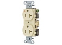 Hubbell Wiring IG5352I COMM 20A SIDE & BACK WIRED IG DUP IV | YarinInd