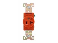 Cooper Eaton IG5361RN Receptacle Single IG 20A 125V 2P3W Str B&S OR
