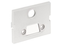 Hubbell Wiring IM15315W ISTATION MOD W/SVGA 3.5MM SCR 1.5U WH