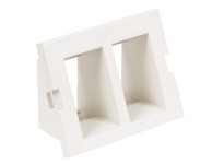 Hubbell Wiring IM2IA15W ISTATION RECSS MODULE 2PORT UNLD 1.5U WH | Industrial Supplies