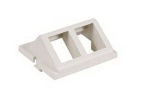 Hubbell Wiring IM2KA15AL ISTATION MODULE ANG 2PORT UNLD 1.5U AL